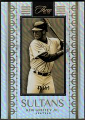 Ken Griffey Jr. [Holo Gold] #S-5 Baseball Cards 2022 Panini Three and Two Sultans Prices