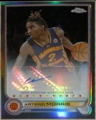 Arterio Morris #CA-AM Basketball Cards 2022 Topps Chrome McDonald's All-American Autographs Prices