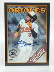 Cedric Mullins [Black] Baseball Cards 2023 Topps Update 1988 Autographs Prices