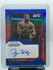 Tyron Woodley [Blue] #SS-TWD Ufc Cards 2021 Panini Prizm UFC Sensational Signatures Prices