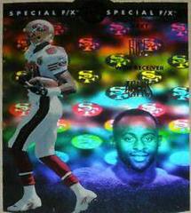 Jerry Rice [Die Cut] Football Cards 1996 SP Holoview Prices