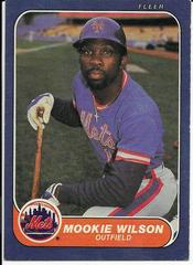 Mookie Wilson #25 Baseball Cards 1987 Fleer Prices