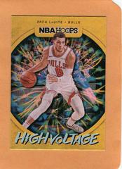 Zach LaVine #21 Basketball Cards 2019 Panini Hoops High Voltage Prices