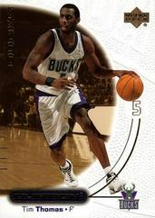 Tim Thomas Basketball Cards 2000 Upper Deck Ovation Prices