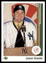 Jason Giambi Baseball Cards 2002 UD Authentics Prices