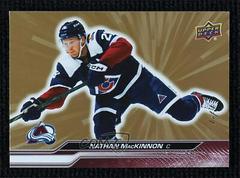 Nathan MacKinnon [Outburst Gold] #42 Hockey Cards 2023 Upper Deck Prices
