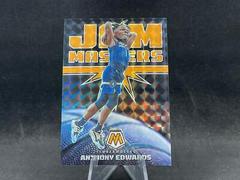 Anthony Edwards [Orange Fluorescent] #4 Basketball Cards 2021 Panini Mosaic Jam Masters Prices
