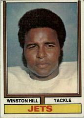 Winston Hill #15 Football Cards 1974 Topps Prices