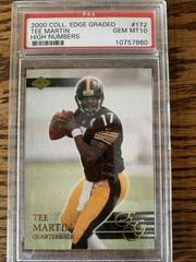 Tee Martin #172 Football Cards 2000 Collector's Edge Graded Prices