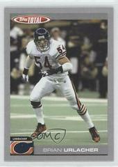 Brian Urlacher [Silver] #196 Football Cards 2004 Topps Total Prices