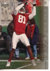 Frank Sanders [Exclusives Silver] #5 Football Cards 2000 Upper Deck Prices