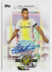 Ola Kamara [Autograph] Soccer Cards 2017 Topps MLS Prices