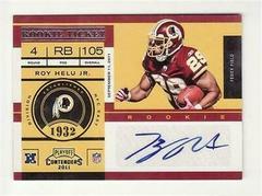 Roy Helu Jr. [Autograph] #172 Football Cards 2011 Playoff Contenders Prices