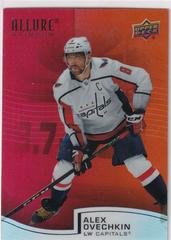 Alex Ovechkin [Red Orange] #R-100 Hockey Cards 2021 Upper Deck Allure Rainbow Prices