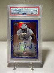 Andrus Peat [Blue] #RCRA-AP Football Cards 2015 Bowman Chrome Rookie Refractor Autographs Prices