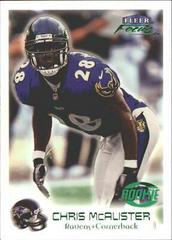 Chris McAlister [Stealth] Football Cards 1999 Fleer Focus Prices