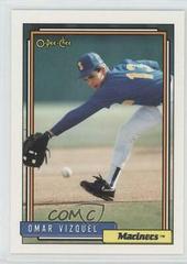 Omar Vizquel #101 Baseball Cards 1992 O Pee Chee Prices