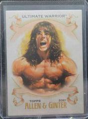 Ultimate Warrior Wrestling Cards 2021 Topps Heritage WWE Allen & Ginter Prices