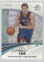 David Lee Basketball Cards 2005 SP Game Used Prices