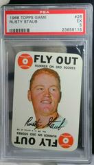 Rusty Staub #28 Baseball Cards 1968 Topps Game Prices