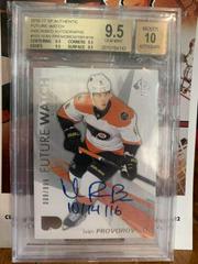 Ivan Provorov [Autograph Inscribed] Hockey Cards 2016 SP Authentic Prices