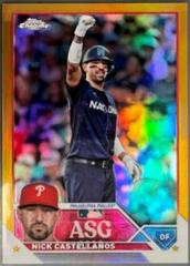 Nick Castellanos [Gold] #ASGC-15 Baseball Cards 2023 Topps Chrome Update All Star Game Prices