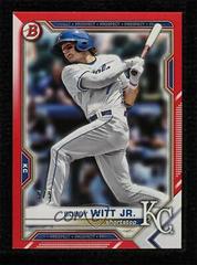 Bobby Witt Jr. [Red] #BD-47 Baseball Cards 2021 Bowman Draft Prices