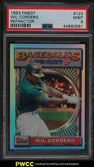 Wil Cordero [Refractor] #123 Baseball Cards 1993 Finest Prices