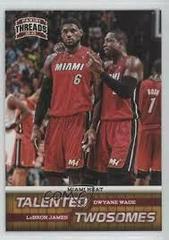 Lebron James Basketball Cards 2012 Panini Threads Talented Twosomes Prices
