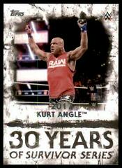Kurt Angle #SS-25 Wrestling Cards 2018 Topps WWE Undisputed 30 Years of Survivor Series Prices