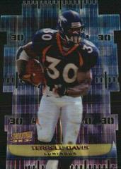 Terrell Davis [Luminous] Football Cards 1999 Stadium Club 3x3 Prices