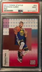 Stephen Curry [Red] Basketball Cards 2017 Panini Status Prices