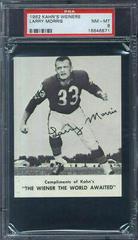 Larry Morris Football Cards 1962 Kahn's Wieners Prices