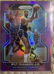 Wilt Chamberlain [Purple Prizm] Basketball Cards 2021 Panini Prizm Prices