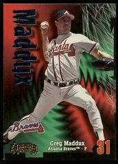 Greg Maddux #31 Baseball Cards 1998 Circa Thunder Prices