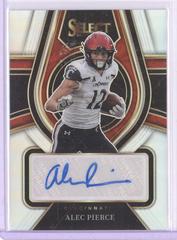 Alec Pierce [Silver] Football Cards 2022 Panini Select Draft Picks Rookie SIgnatures Prices