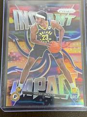 Isaiah Jackson [Silver Prizm] Basketball Cards 2021 Panini Prizm Instant Impact Prices