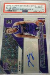 Kyle Guy #FB-KGY Basketball Cards 2019 Panini Donruss Optic Fast Break Signatures Prices