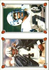 Dave Waymer, Jacob Green Football Cards 1987 Topps Stickers Prices