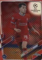 Neco Williams [Red Carbon Fiber] Soccer Cards 2020 Topps Chrome UEFA Champions League Prices