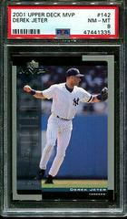 Derek Jeter #142 Baseball Cards 2001 Upper Deck MVP Prices