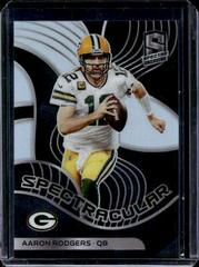 Aaron Rodgers #SPEC-ARO Football Cards 2022 Panini Spectra Spectracular Prices