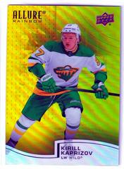 Kirill Kaprizov [Yellow Green] #R-51 Hockey Cards 2021 Upper Deck Allure Rainbow Prices