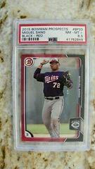 Miguel Sano [Black-Red] Baseball Cards 2015 Bowman Prospects Prices