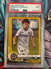 Brenden Aaronson [Gold] Soccer Cards 2020 Topps MLS Prices