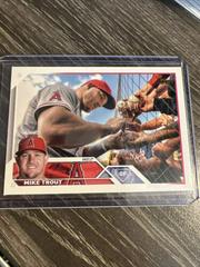 Mike Trout [Golden Mirror SSP Variation] Baseball Cards 2023 Topps Prices