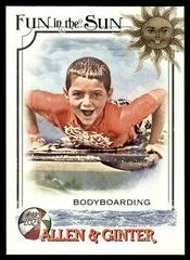 Bodyboarding Baseball Cards 2023 Topps Allen & Ginter Fun in the Sun Prices