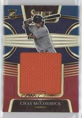 Chas McCormick [Tri Color] #RJS-CM Baseball Cards 2022 Panini Select Rookie Jumbo Swatch Prices