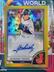 Masataka Yoshida [Gold] #AV-MY Baseball Cards 2023 Topps World Classic Autographs Prices