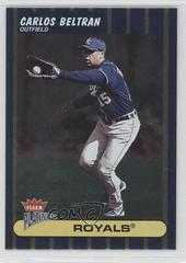 Carlos Beltran Baseball Cards 2003 Fleer Platinum Prices